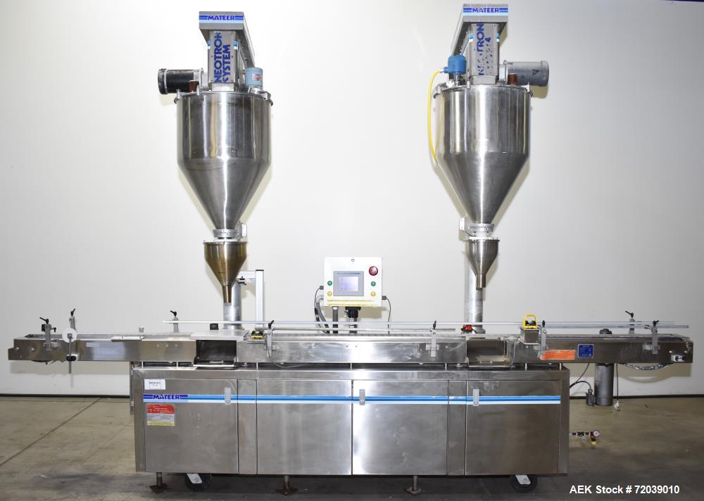 Barry-Wehmiller (Mateer) 4900 Dual Head Semi-Automatic Filler